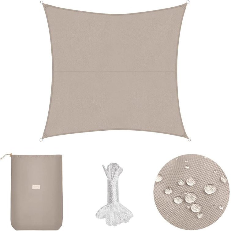 Sekey 4m x 4m Square Shade Sail Wayfair.co.uk